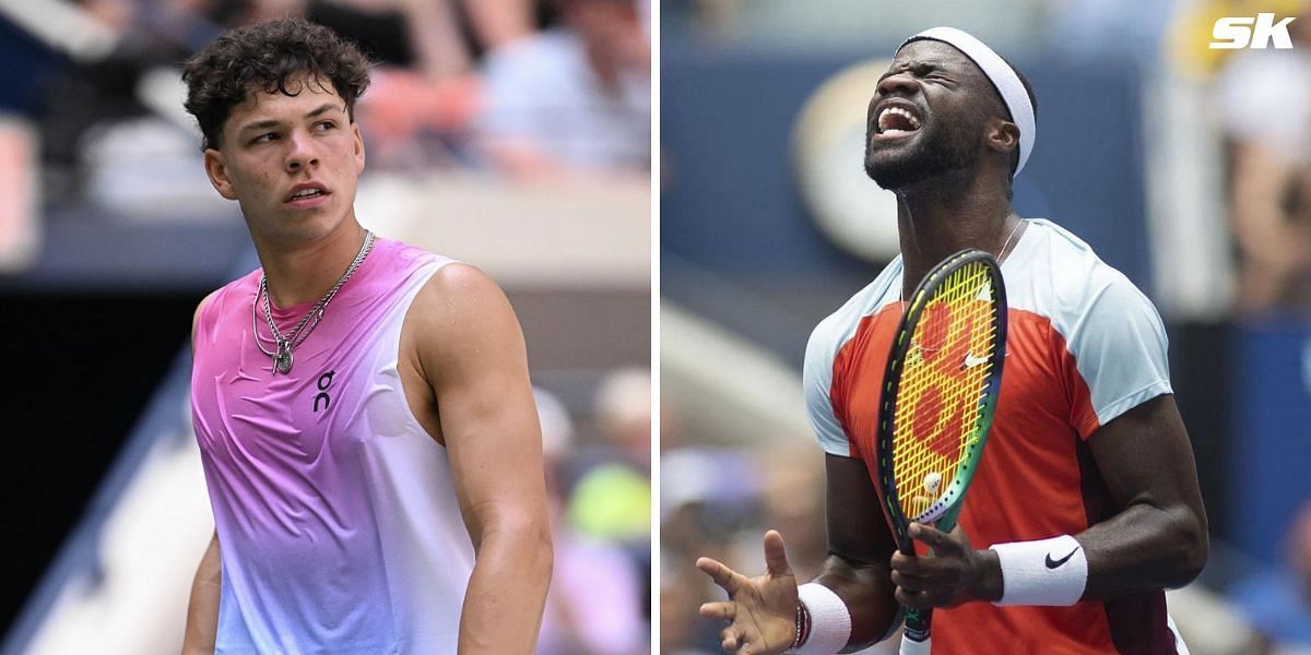 Ben Shelton (L) and Frances Tiafoe (R) (Source: Getty Images)