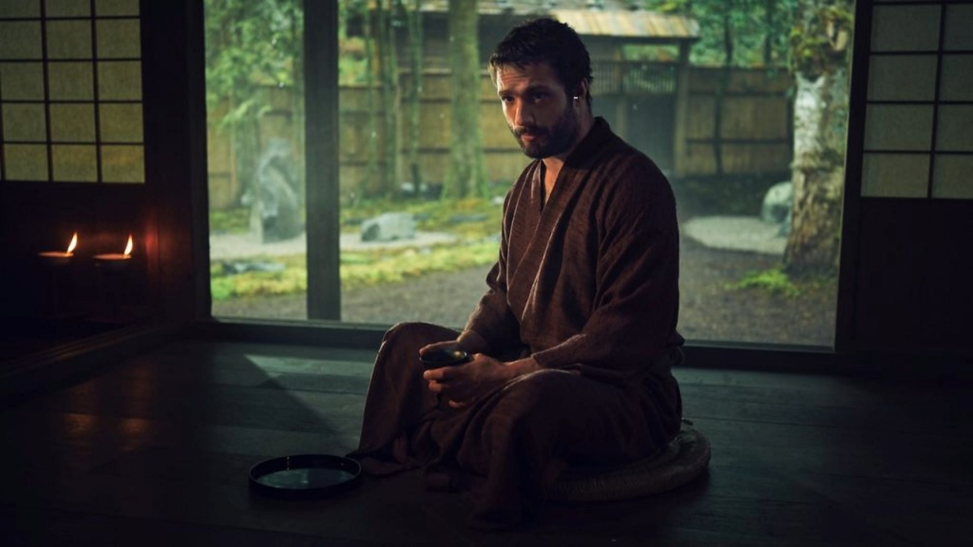 Jack Blackthorne in a still from Shogun (Image via hulu)