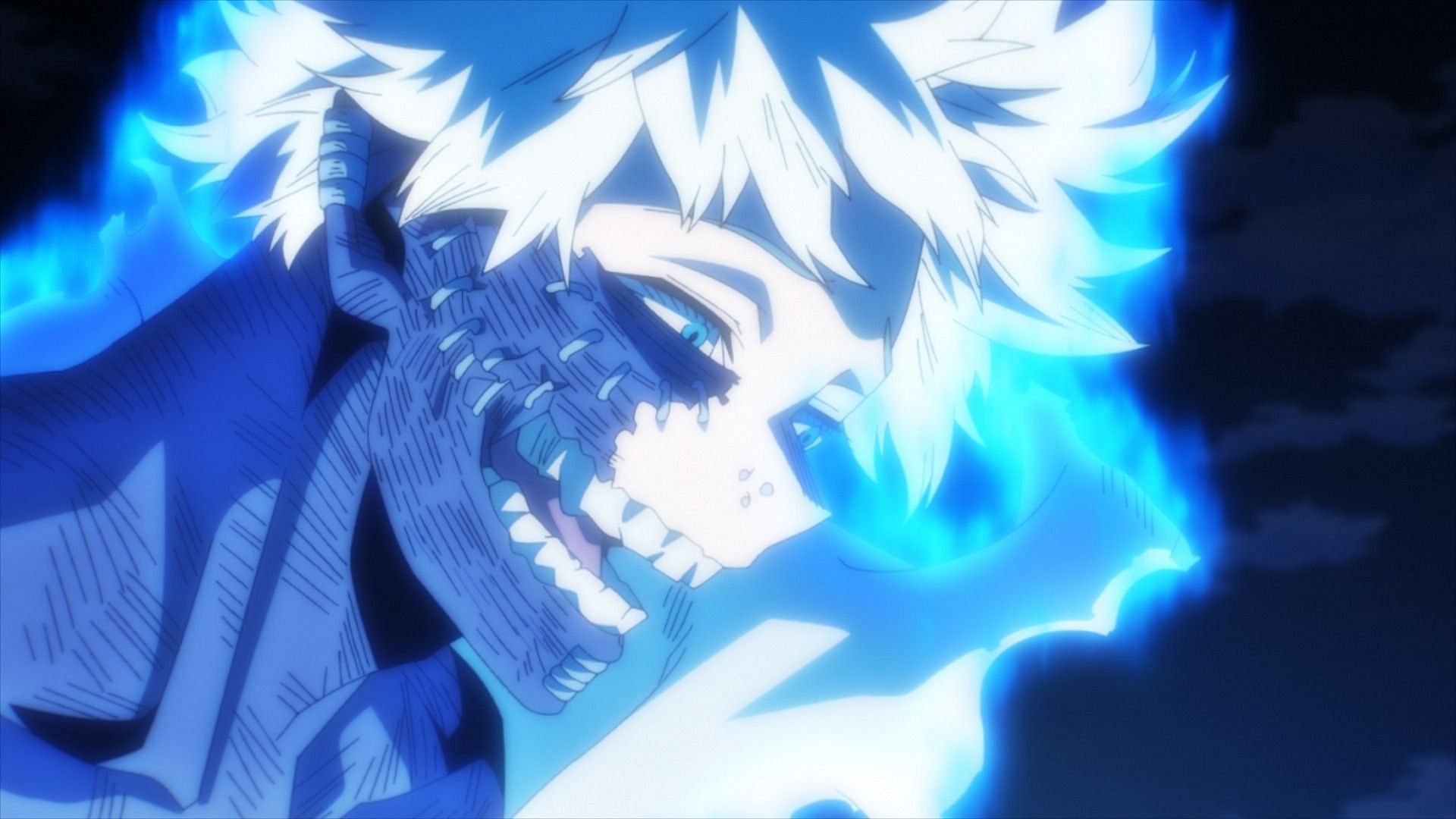 Dabi as seen in the anime (Image via BONES)