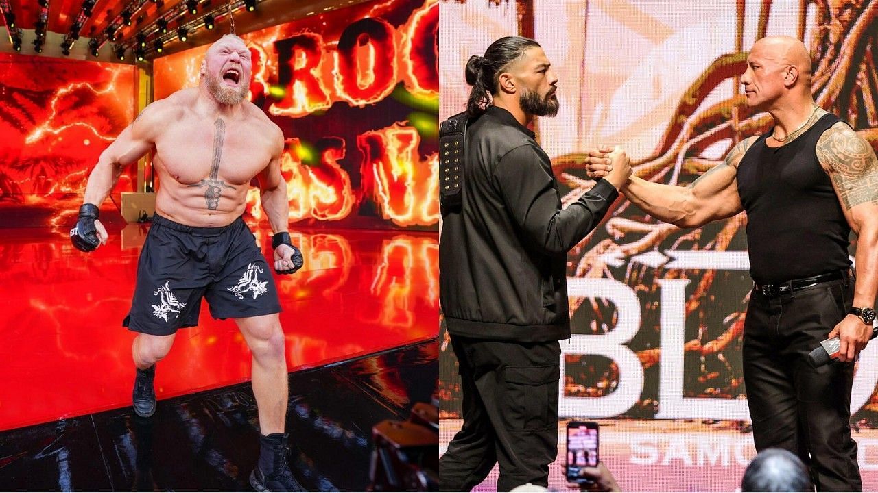 WWE, Brock Lesnar, The Rock, Finn Balor, 