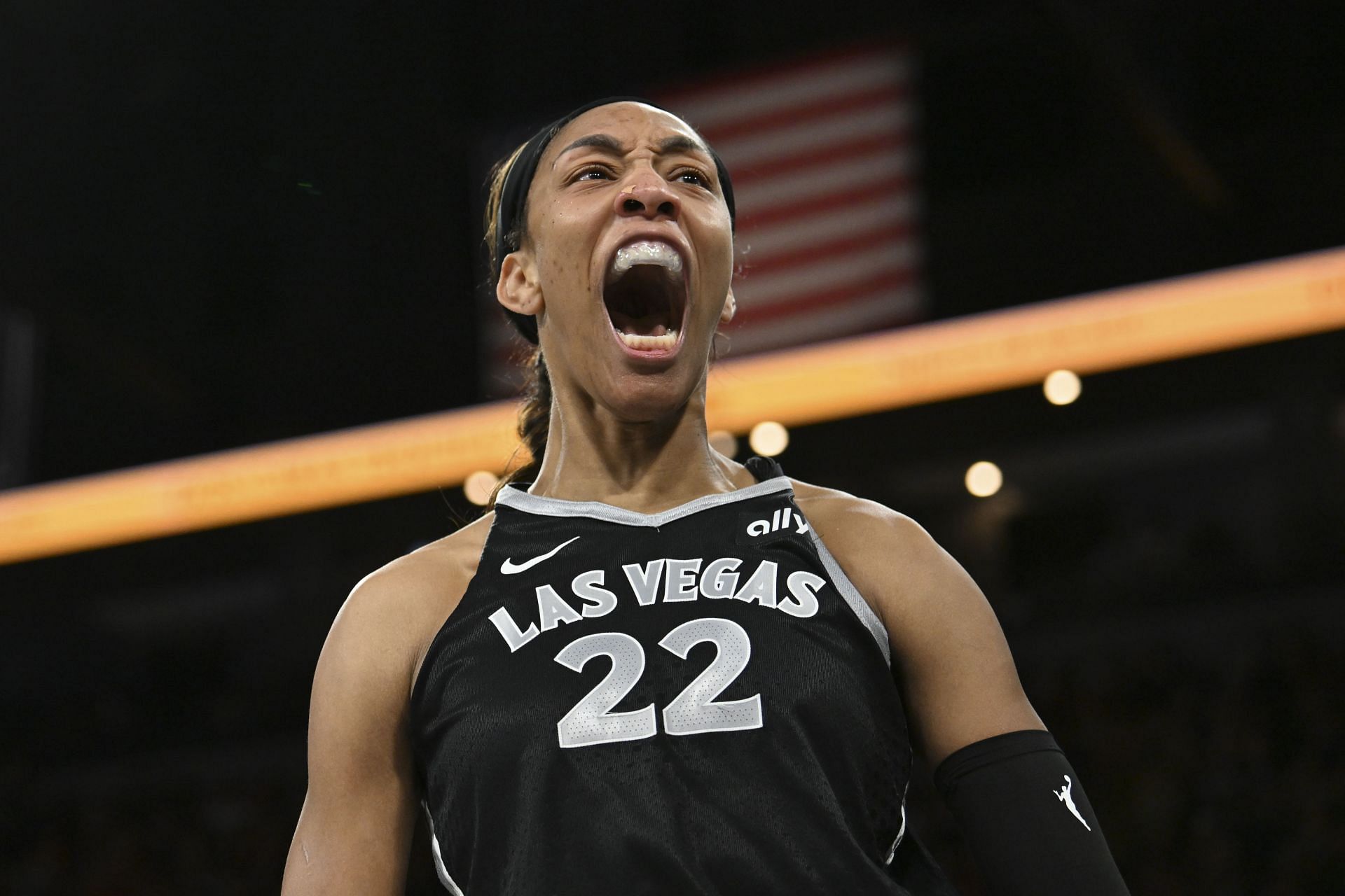 A&#039;ja Wilson | Forward | Las Vegas Aces (Photo: GETTY)