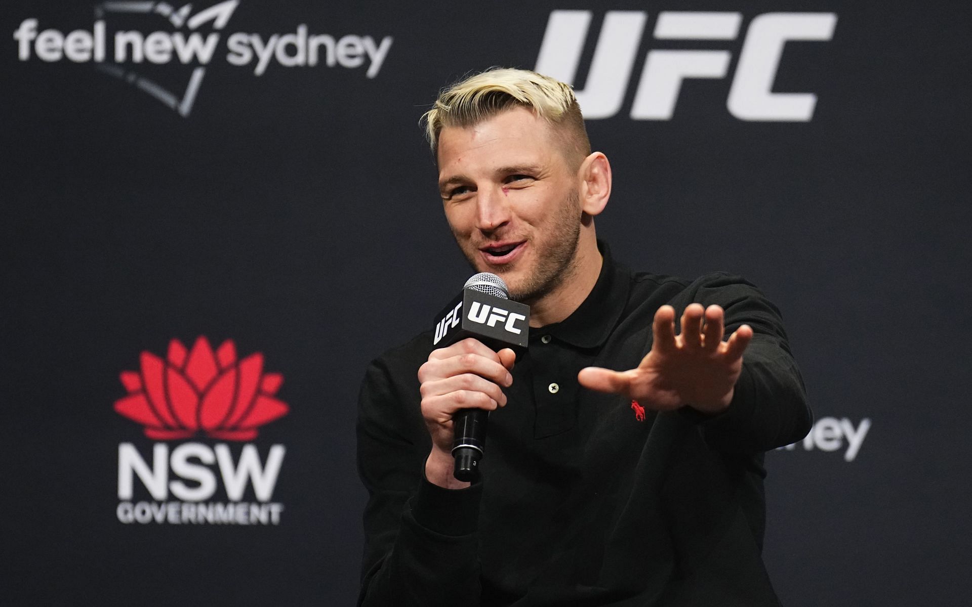 Striking savant Dan Hooker (pictured) seems intent on earning a UFC lightweight title shot [Image courtesy: Getty Images]