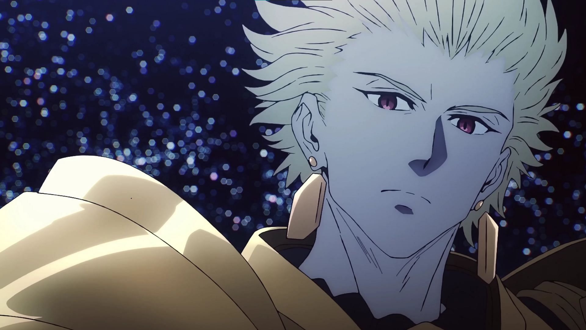 Gilgamesh as shown in the anime (Image via A-1 Pictures)