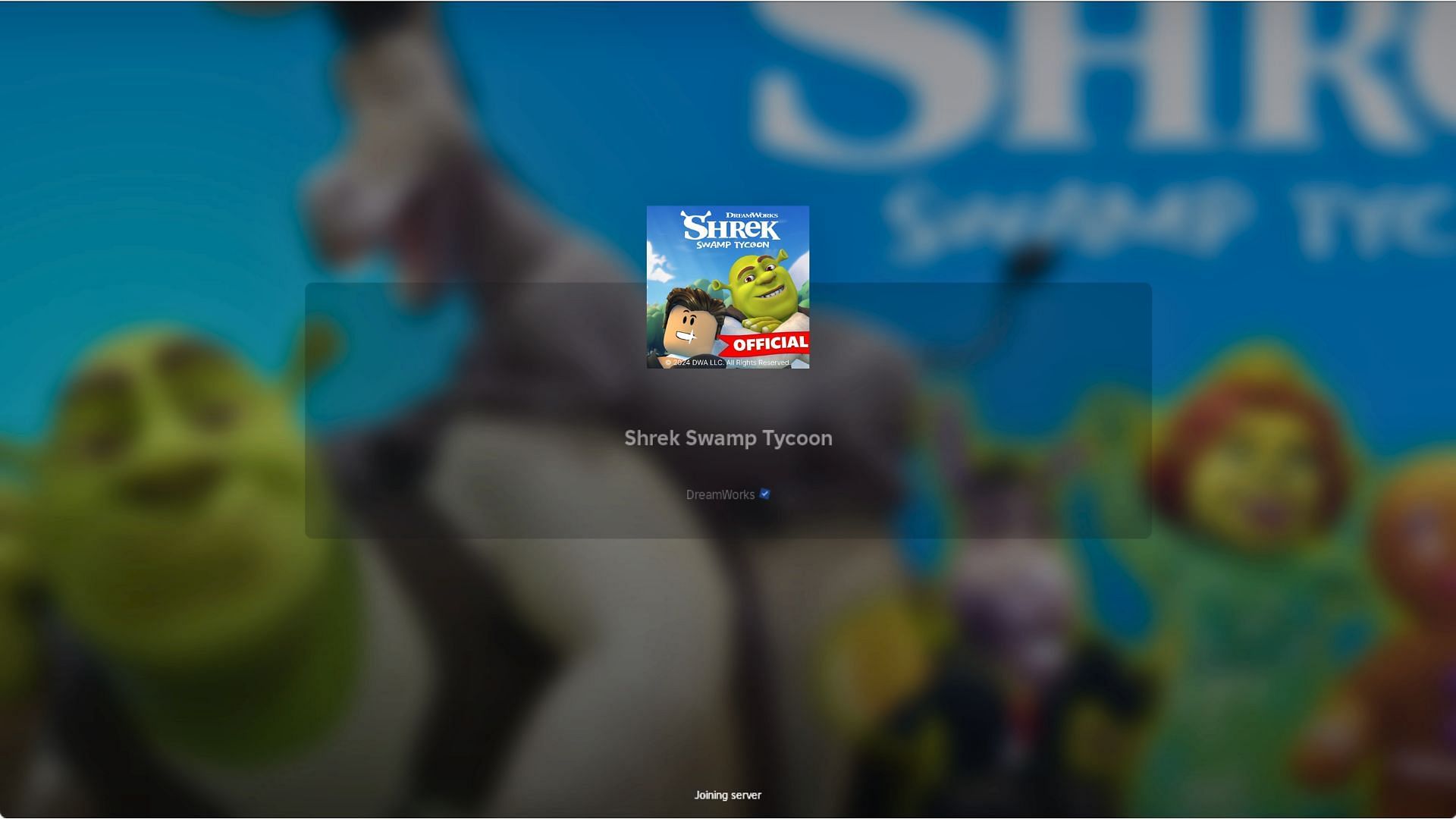 Play Shrek inspired game (Image via Roblox)