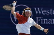 Andrey Rublev in action at the Western & Southern Open (Picture: Getty)