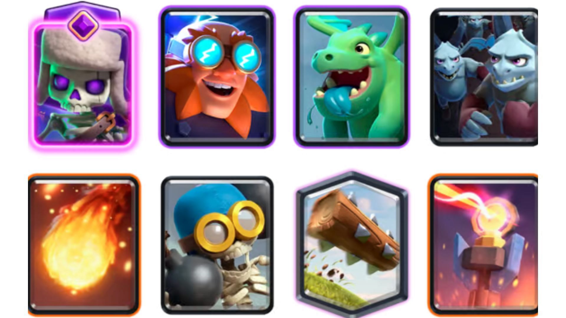 The EGiant Horde BBD deck in Clash Royale (Image via SuperCell)