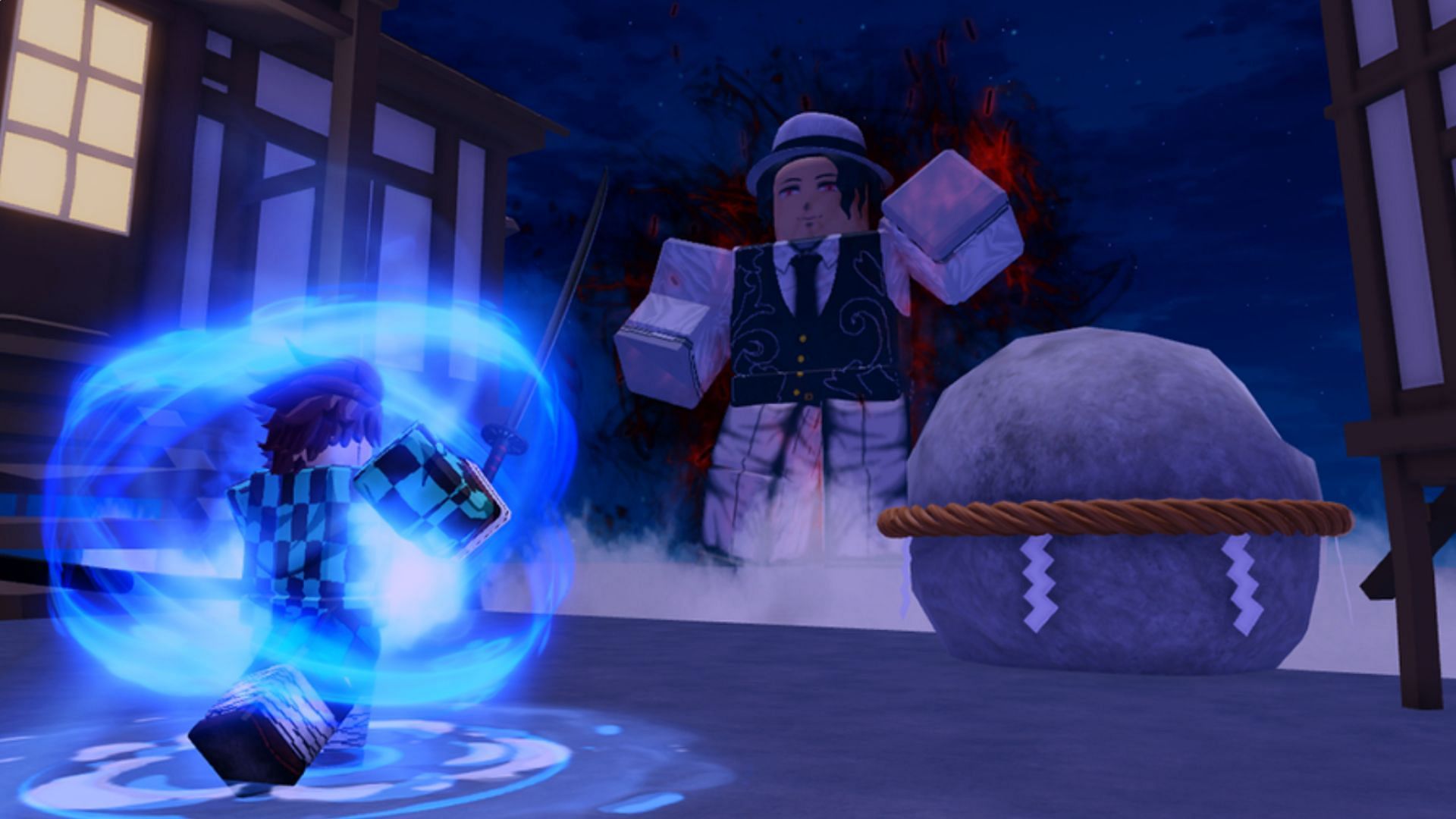 Become a powerful demon in Demon Training Simulator (Image via Roblox)