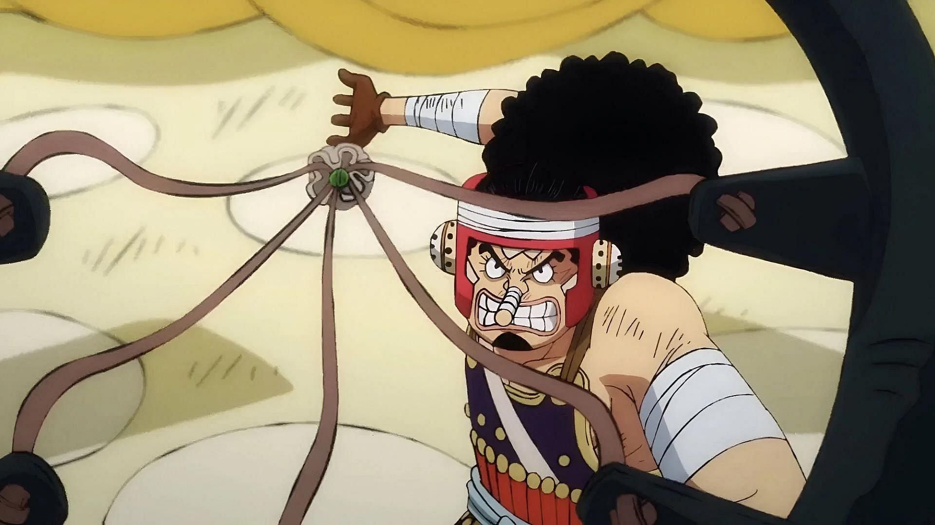 Usopp is the sniper of the Straw Hat pirates (Image via Toei Animation)