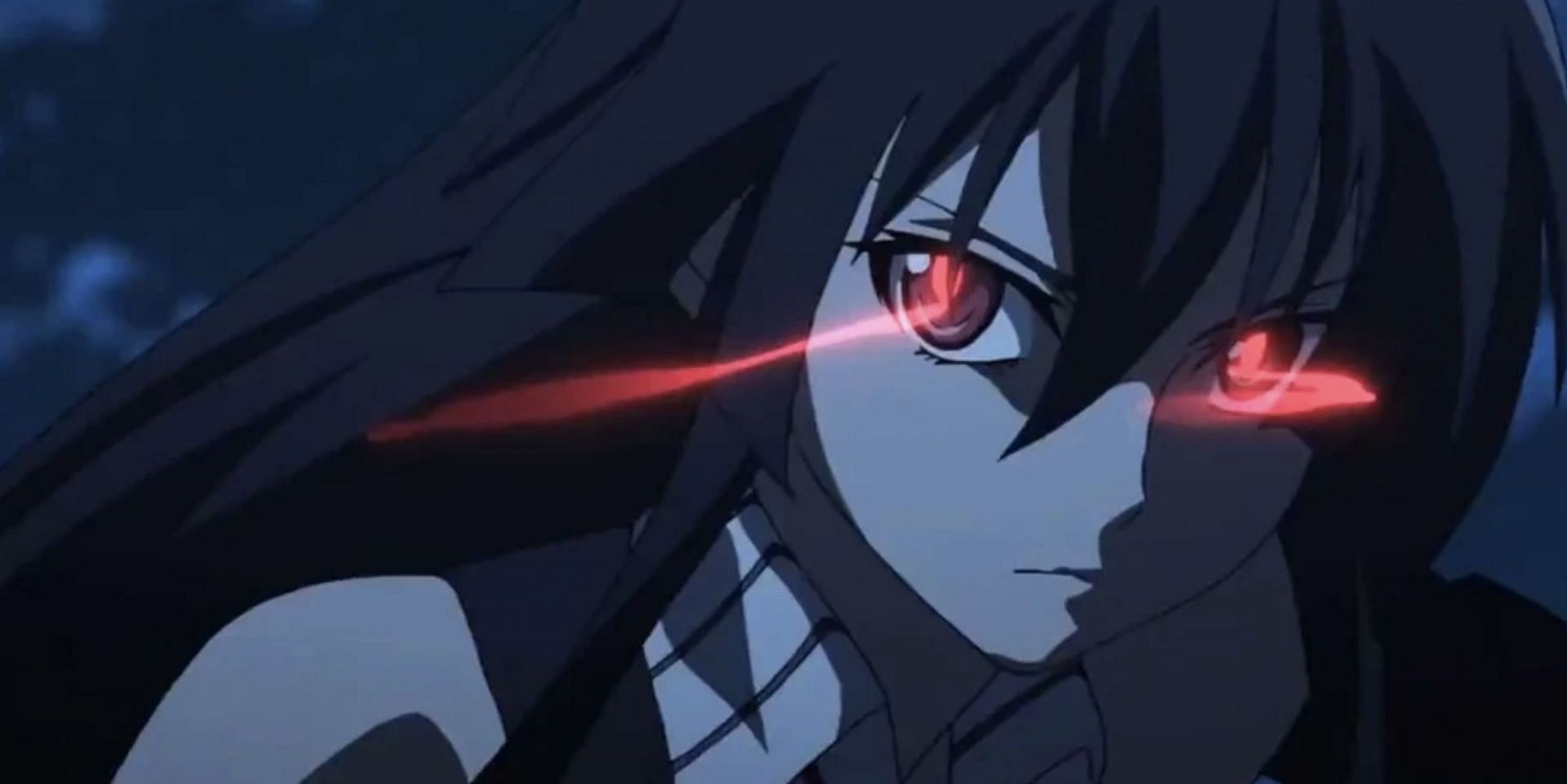 Akame as seen in anime (Image via White Fox)