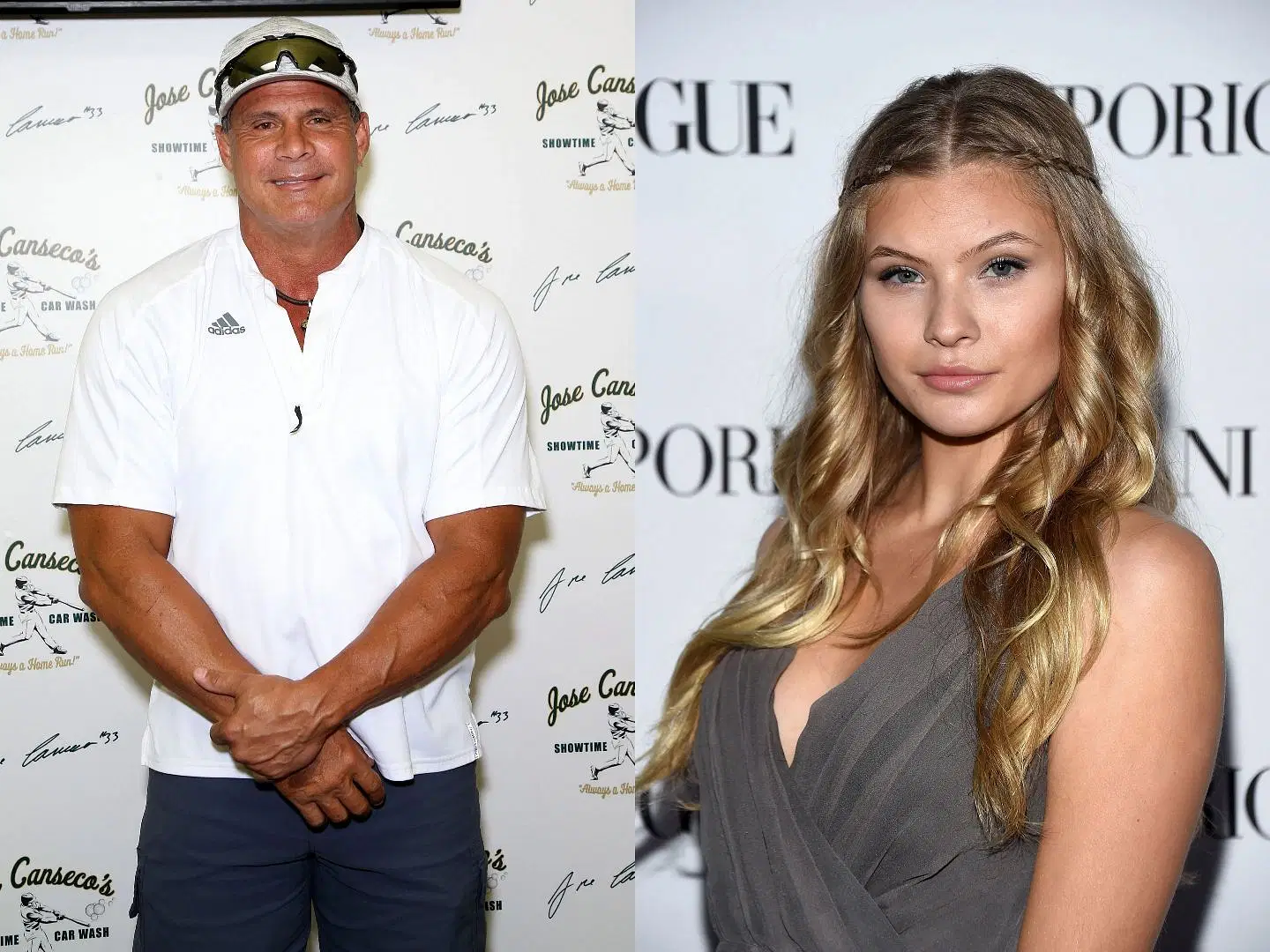 Jose Canseco surprises his daughter at the MTV show. Source: Getty