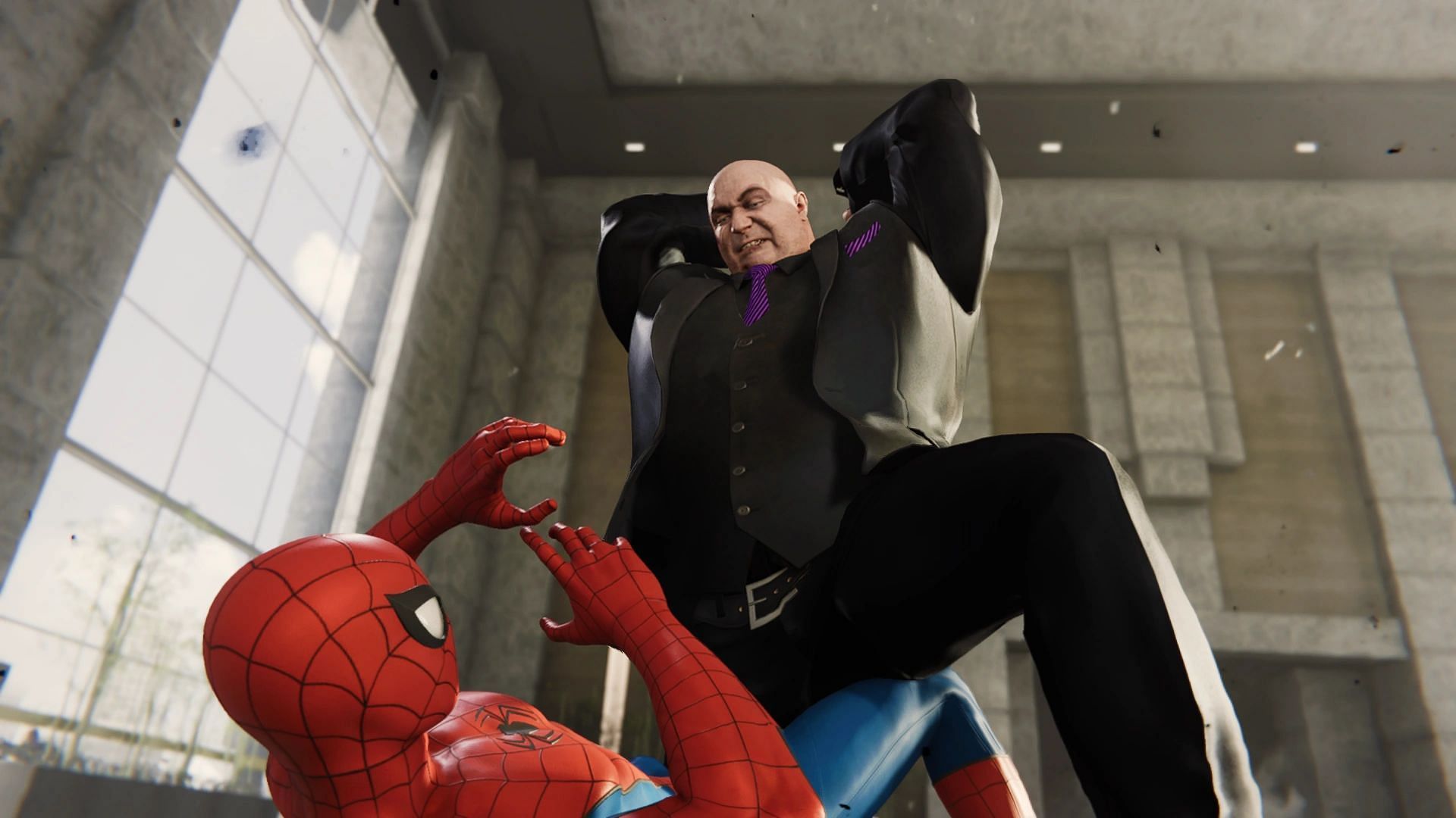 The Kingpin in Insomniac&#039;s Spider-Man (Image via Sony Interactive Entertainment)