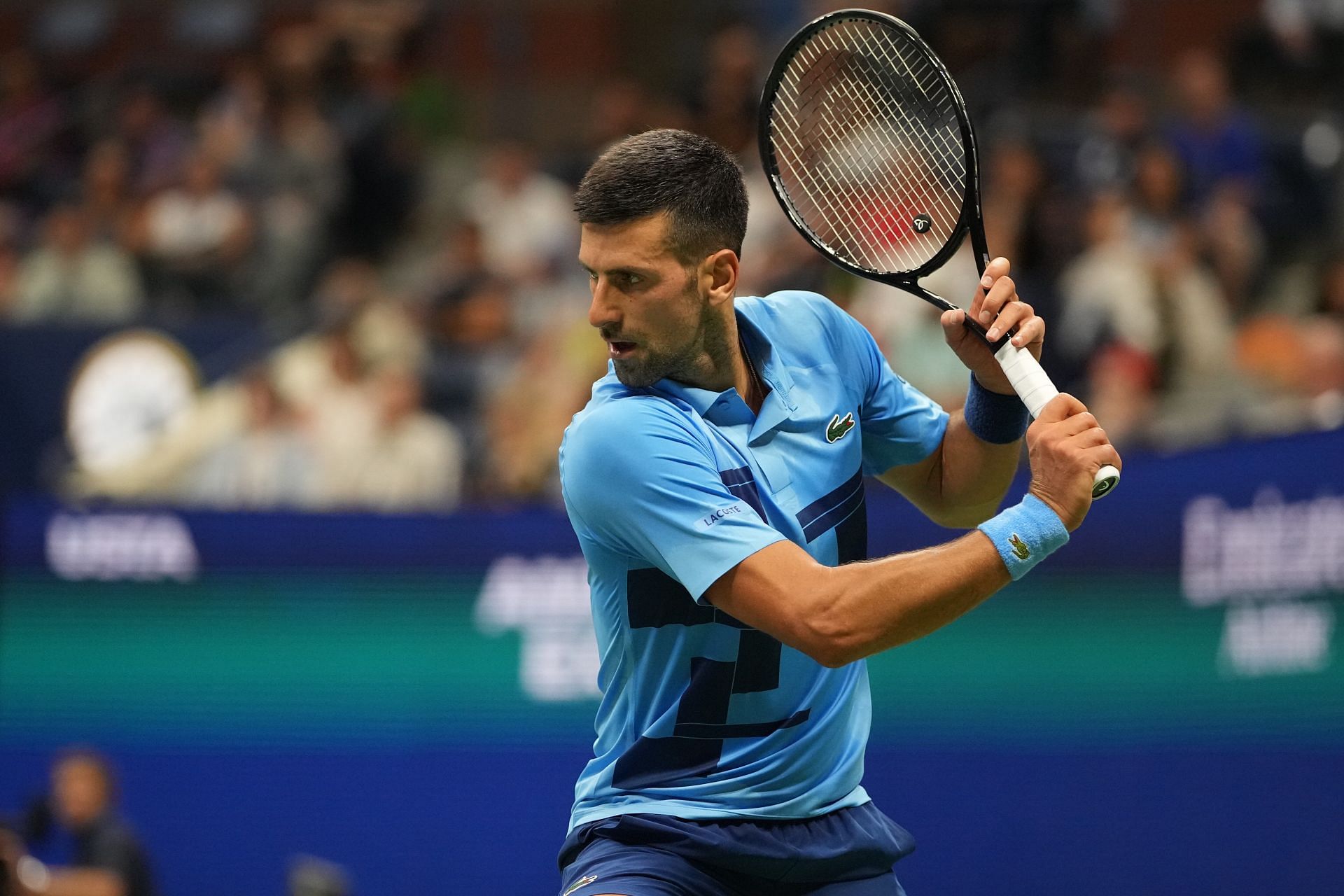 Novak Djokovic pictured at the 2024 US Open | Image Source: Getty