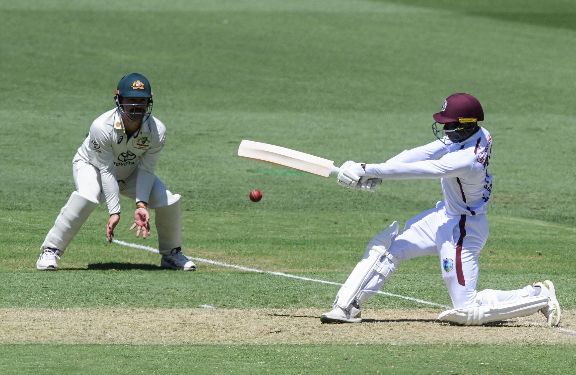 Shamar Joseph has shown to be a more than capable lower-order batter [Credit: Getty]