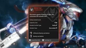 How to get Bunny-exclusive Bionic Fuel module in The First Descendant