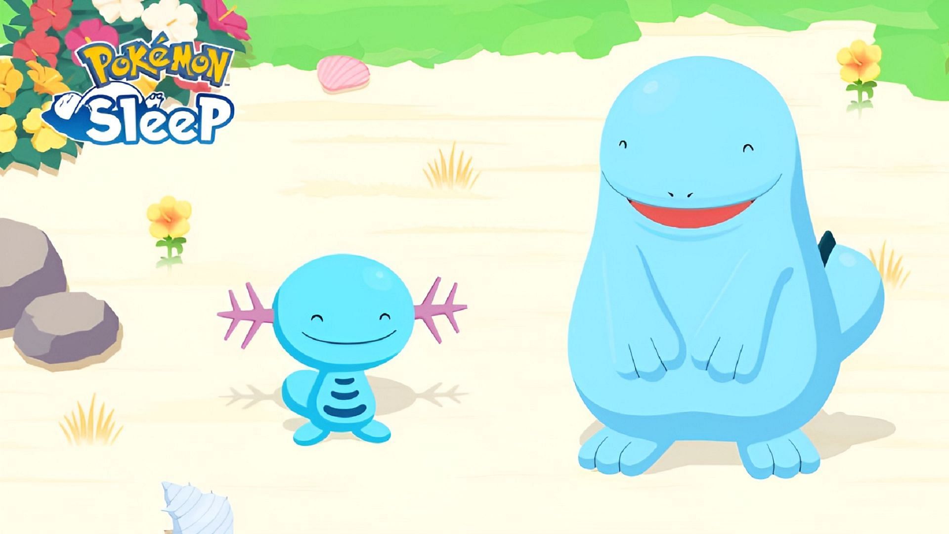 New arrivals Wooper and Quagsire will make their Pokemon Sleep debut on August 19 (Image via The Pokemon Company)