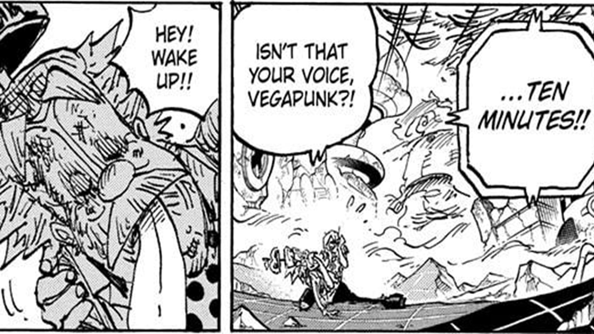 Sanji definitely wasn&#039;t fine with Vegapunk dying (Image via Shueisha)