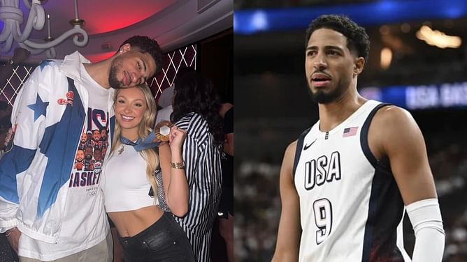 Tyrese Haliburton's girlfriend Jade Jones spotted enjoying crockery-smashing session at French Riviera