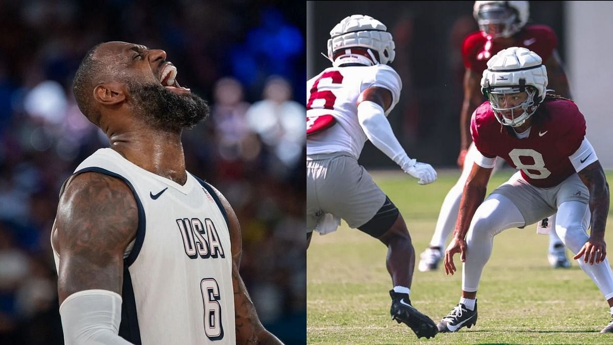 LeBron James, Alabama Football (Image Credits: GETTY, Instagram/@alabamafbl)