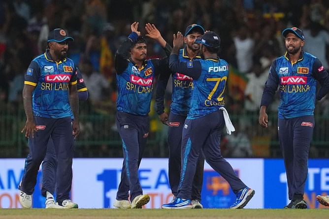 When was the last time Sri Lanka beat India in an ODI before Sunday?