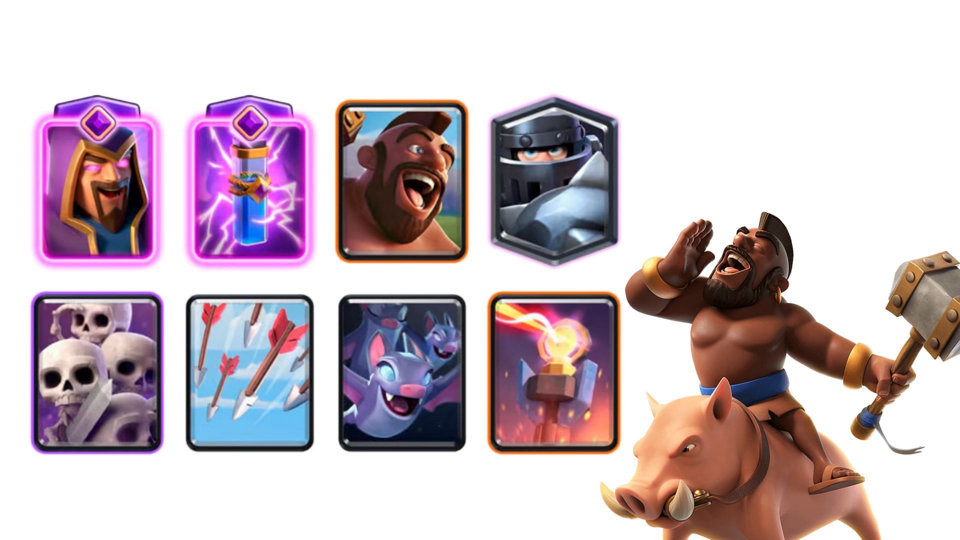 Hog MK Bats in Clash Royale (Image via SuperCell)