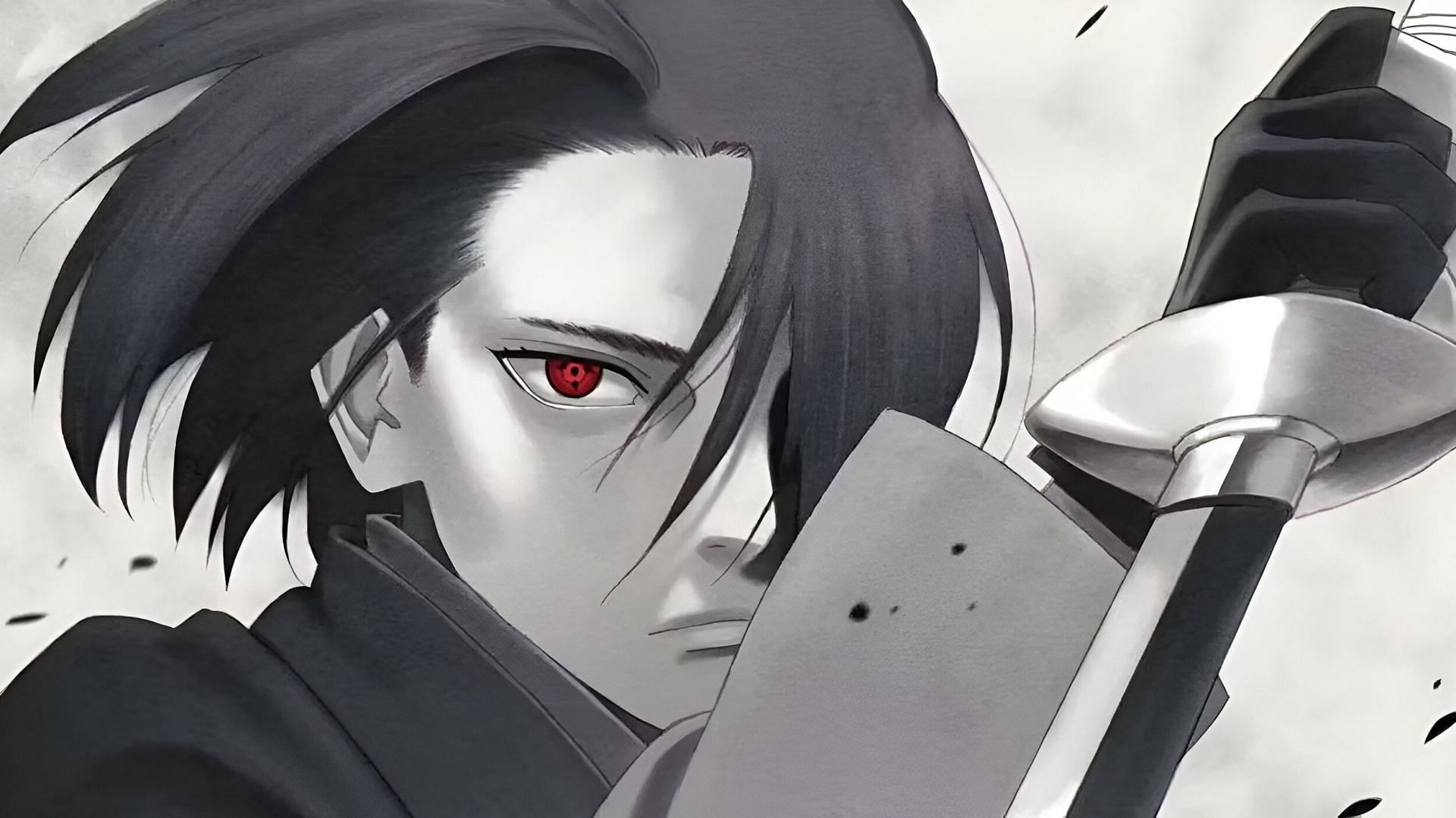 Sasuke as seen in the adaptation&#039;s announcement visual (Image via Studio Pierrot)