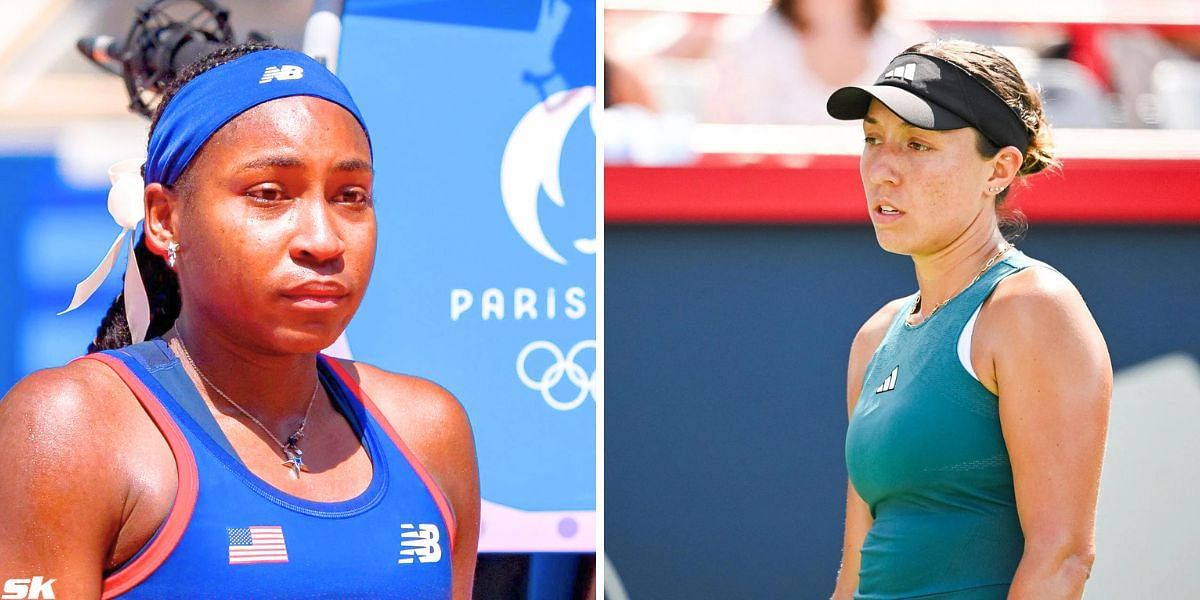 Coco Gauff and Jessica Pegula both suffered early singles exits at the Olympics (source: Getty)