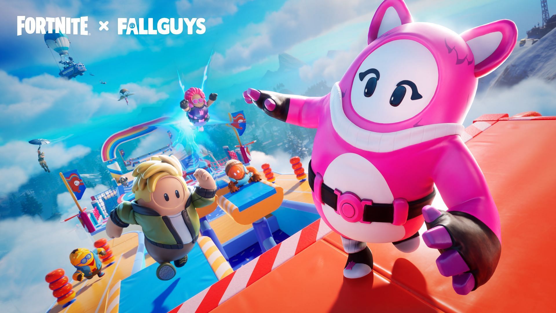 Fortnite x Fall Guys collaboration (Image via Epic Games)