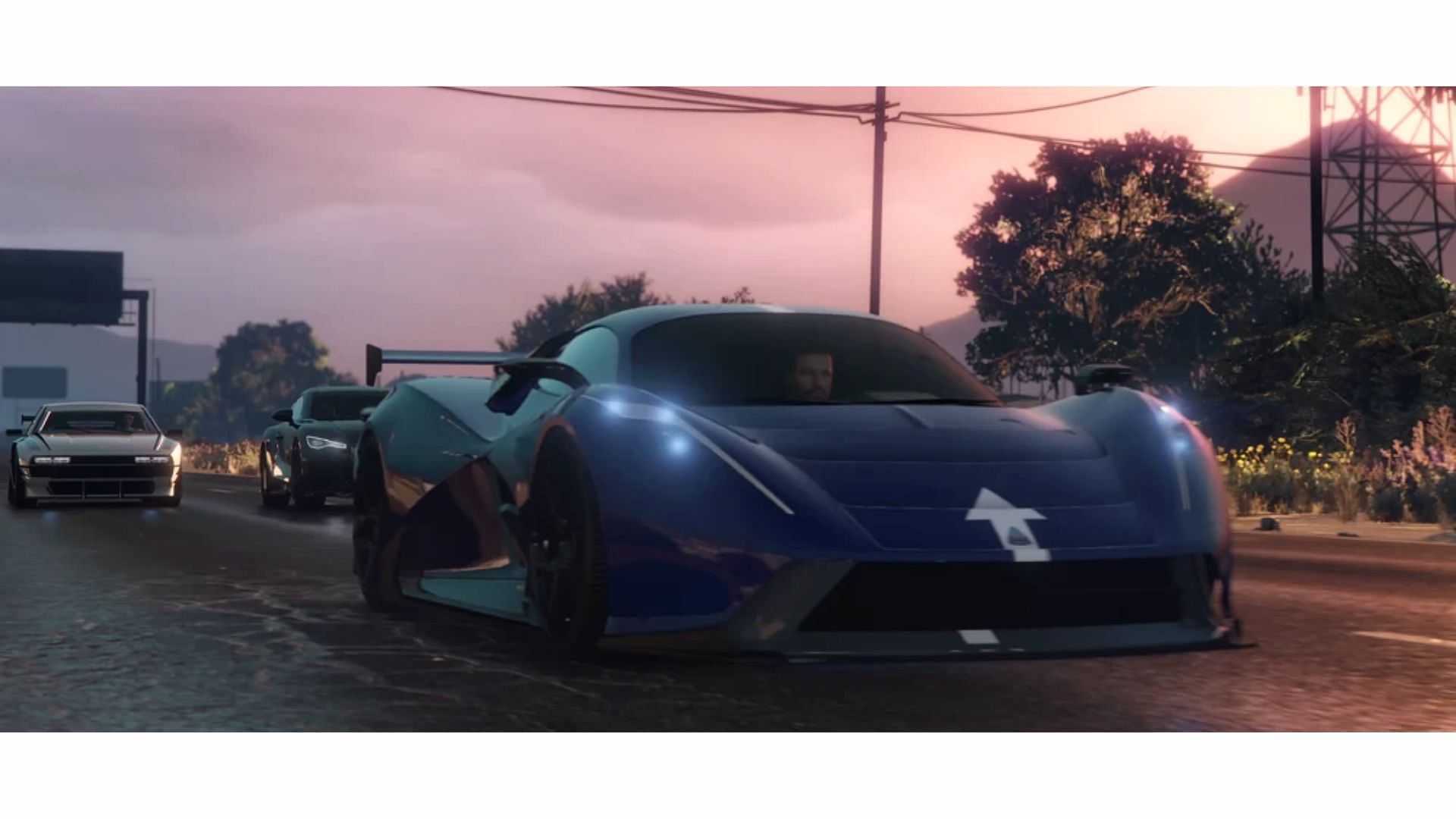 A fleet of new cars from the Bottom Dollar Bounties DLC (Image via Rockstar Games)