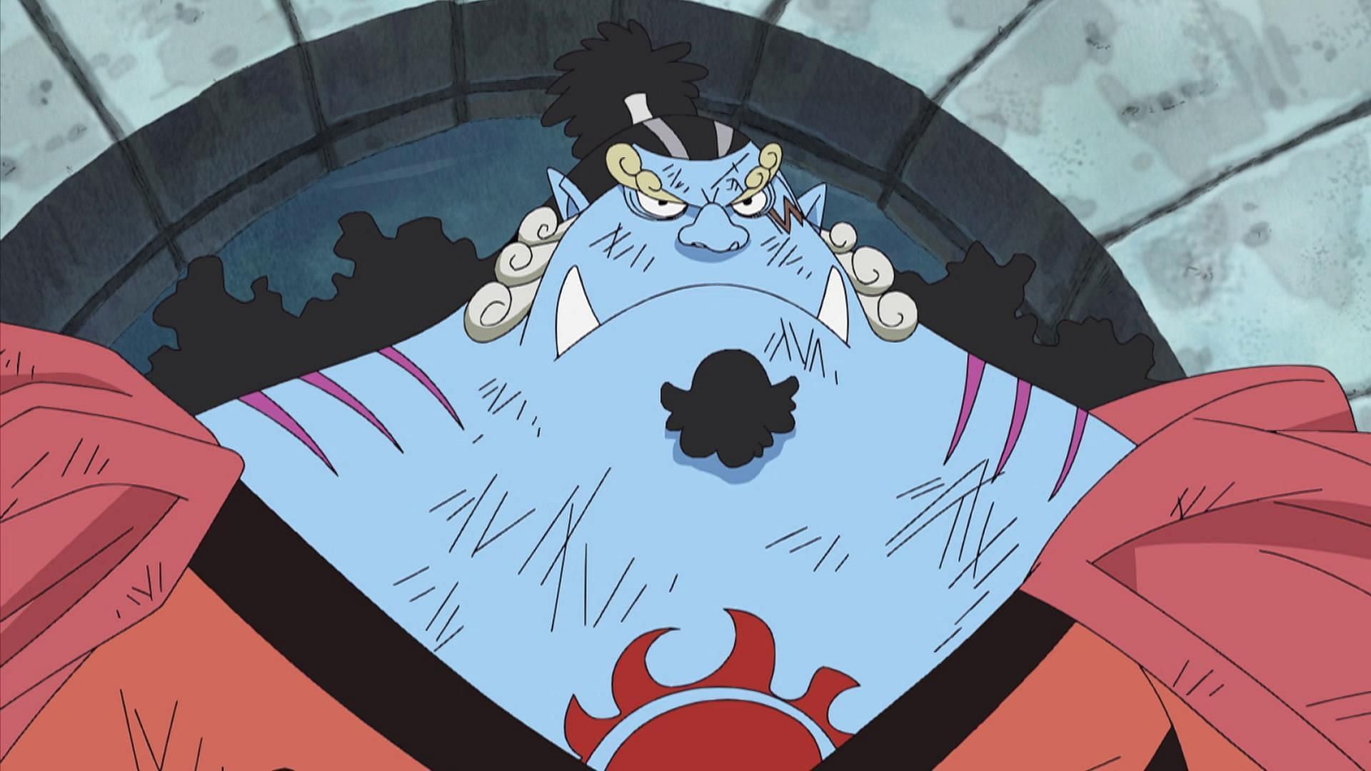 Jinbe before One Piece&#039;s timeskip (Image via Toei Animation)