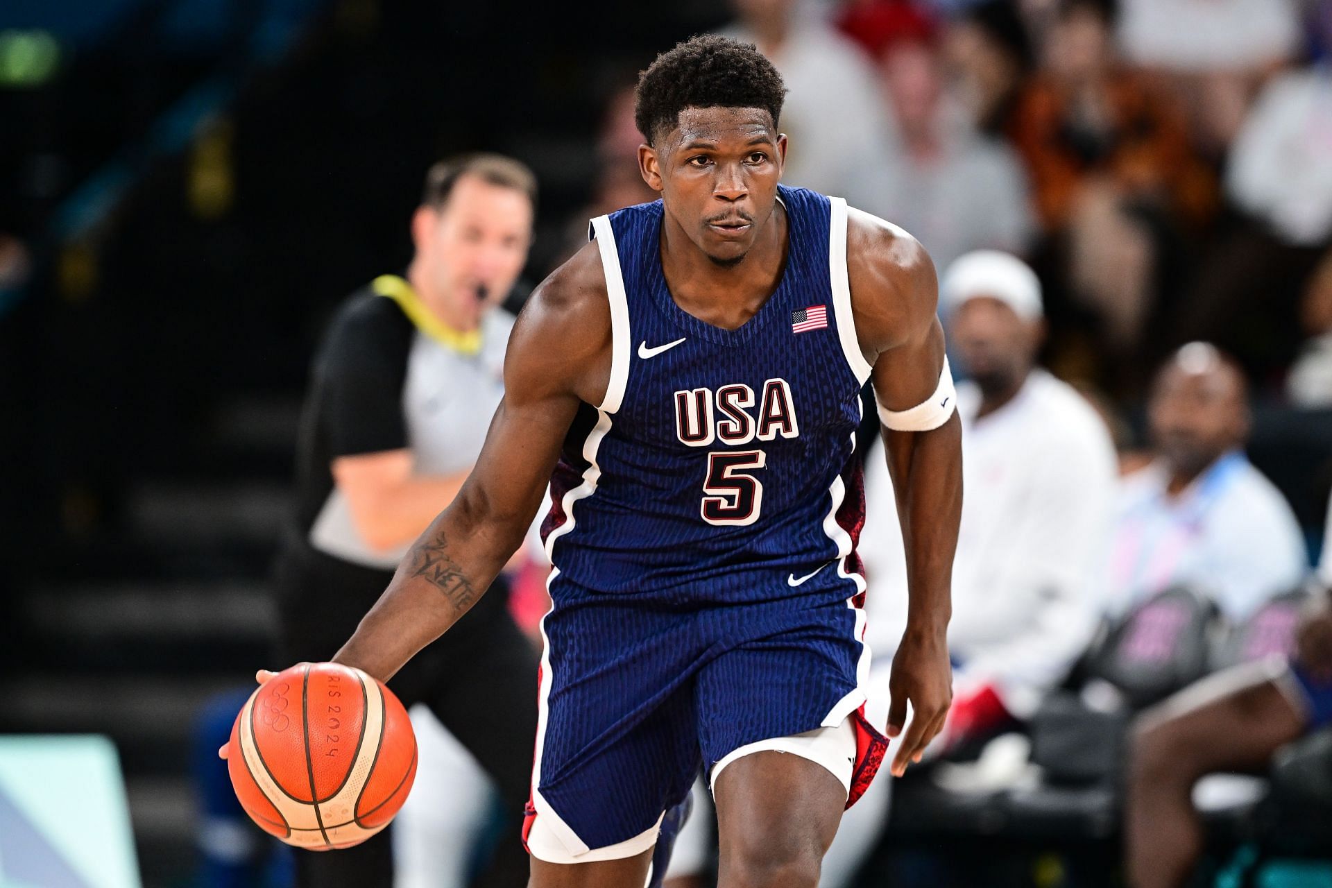 USA v Brazil - Olympic Games Paris 2024 - Basketball - Source: Getty