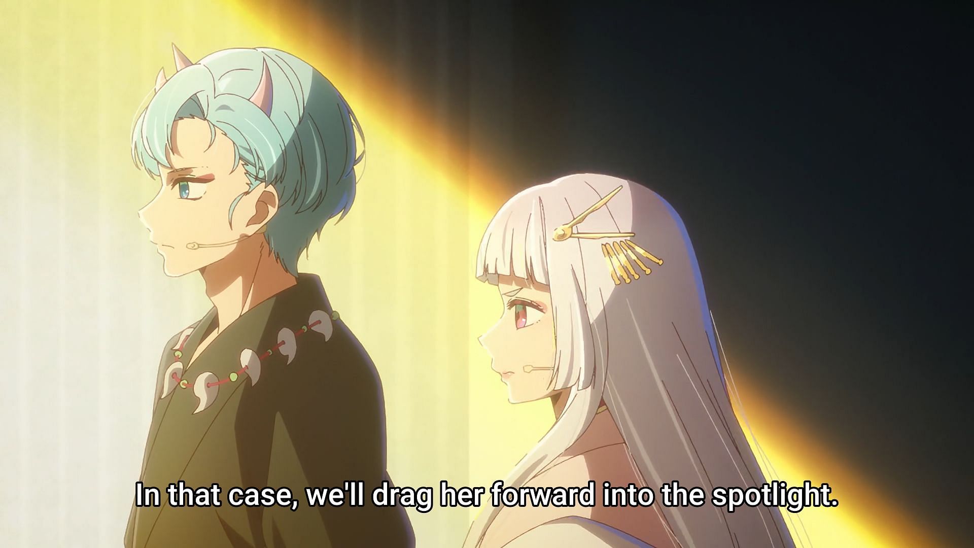 Aqua and Akane in this episode (Image via Doga Kobo)