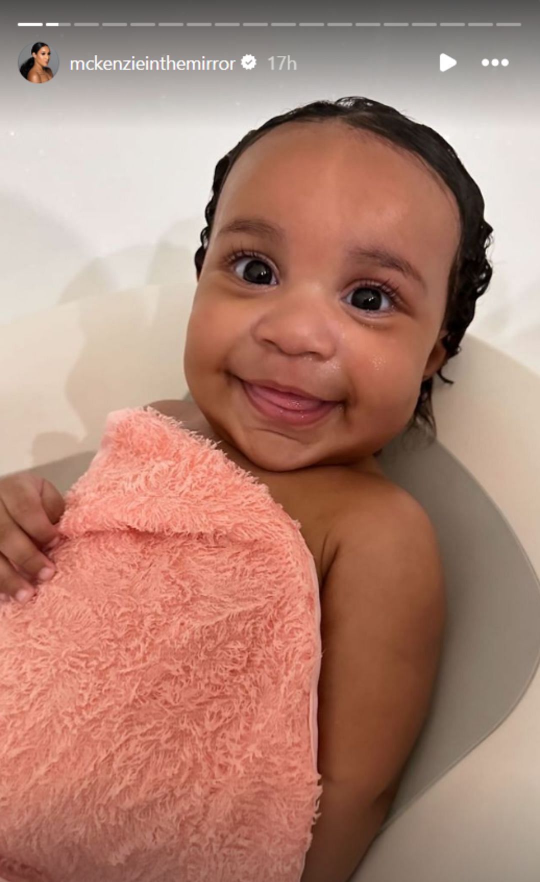 McKenzie shares emotional throwback snaps on her daughter's first birthday (Image: McKenzie Caldwell-Pope Instagram)