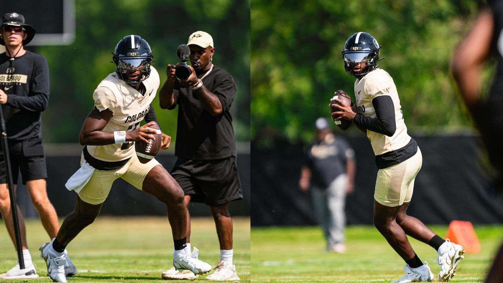 Colorado quarterback Shedeur Sanders 