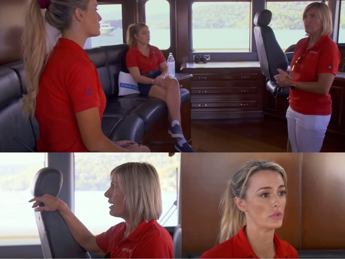 Stills from Below Deck Mediterranean season 9 episode 10 (Images via YouTube/ @Bravo)