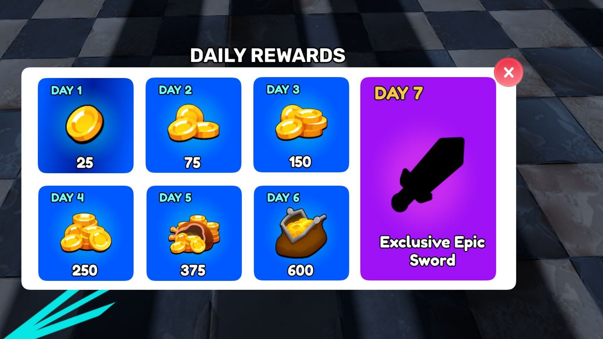 Earn daily rewards in Better Anime? (Image via Roblox)