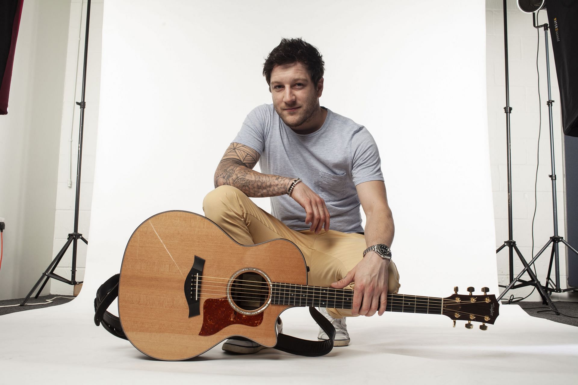 Matt Cardle - Portrait shoot and live - Source: Getty. (Photo by Richard Ecclestone/Redferns)