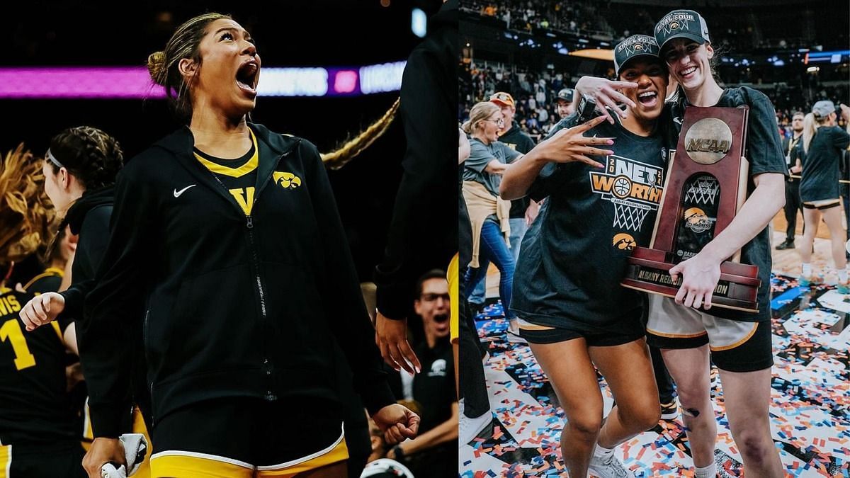 Jada Gyamfi, Caitlin Clark (Image Credit: Instagram/@jadagyamfi, @iowawbb)