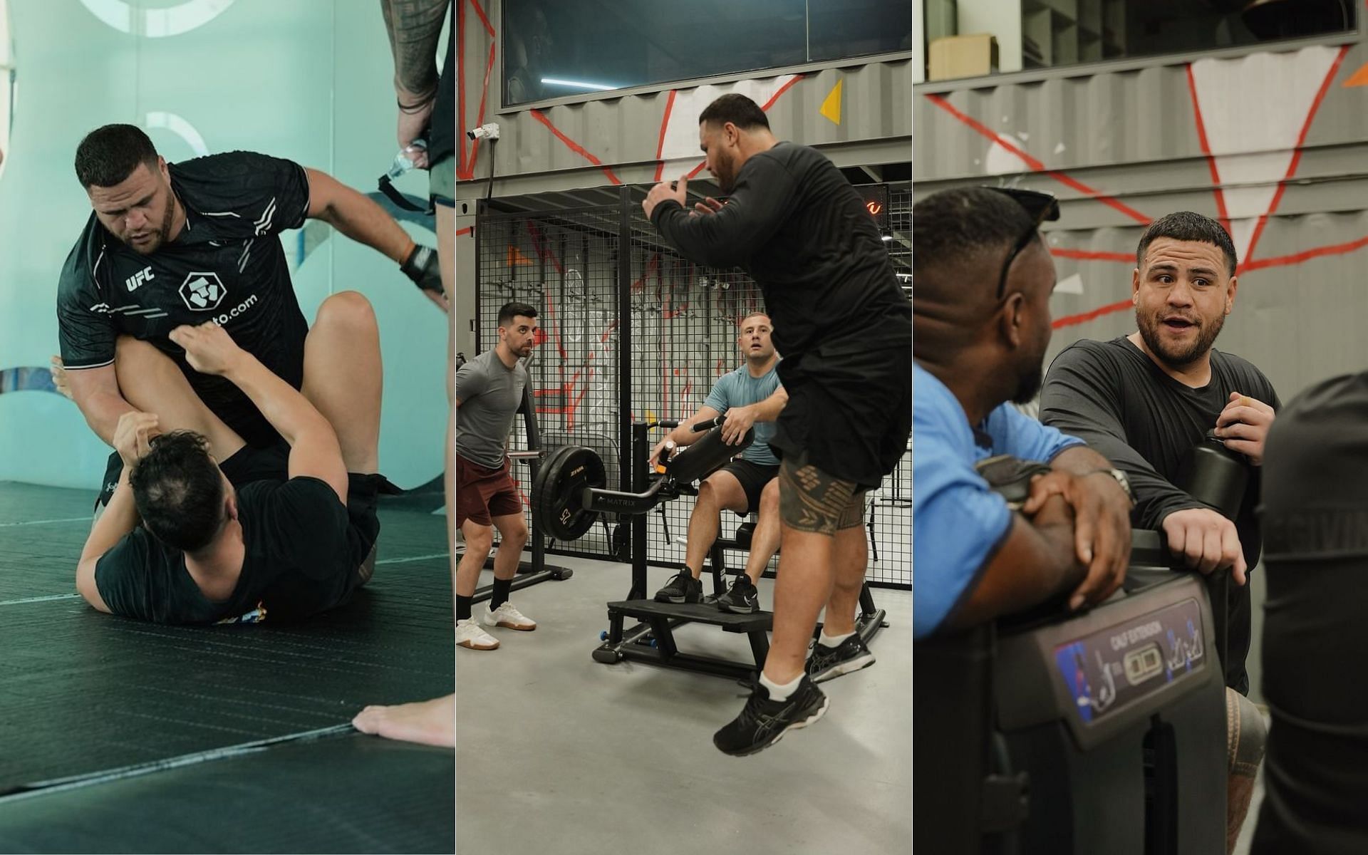 Tuivasa in the gym (Part 2)