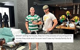 Tristan Tate says he relaxed with beer as DIICOT raided his house looking for stolen money: "I’m sure I won’t see my friends/family for 6 months"