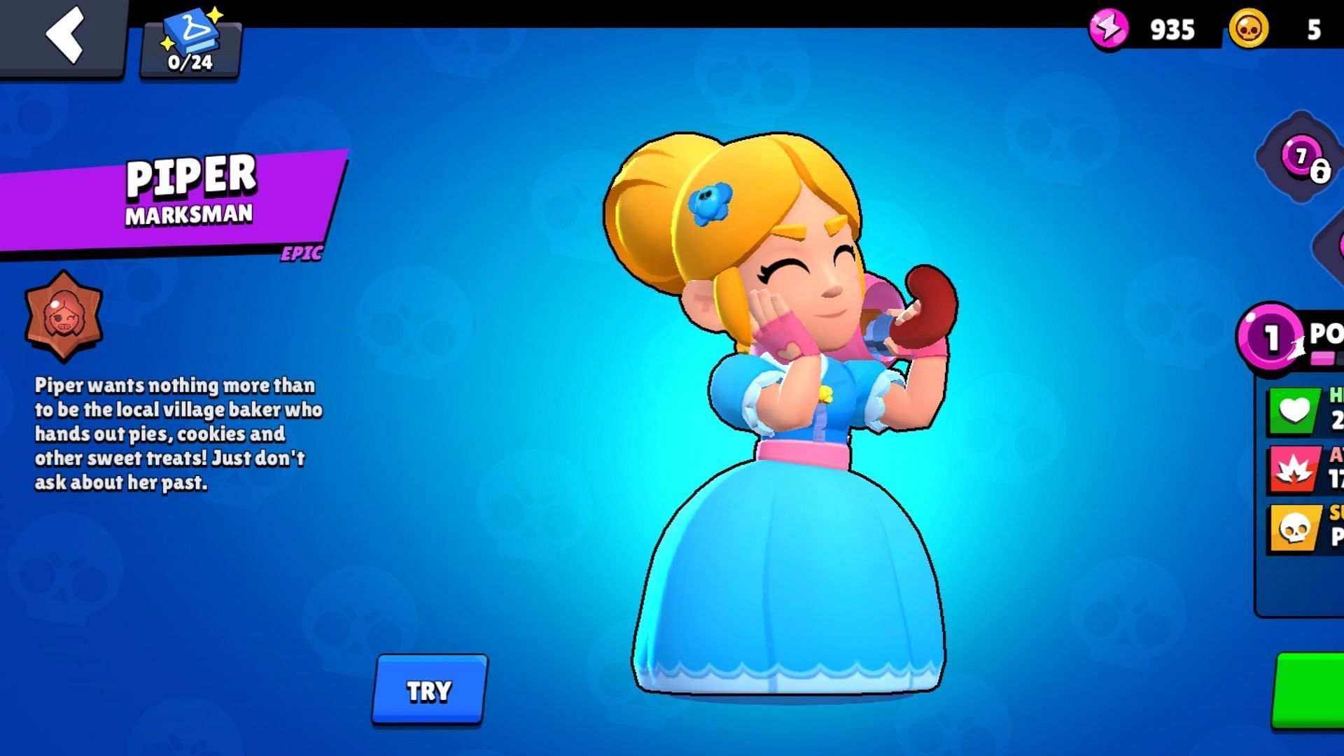 Piper is an excellent Marksman (Image via Supercell)