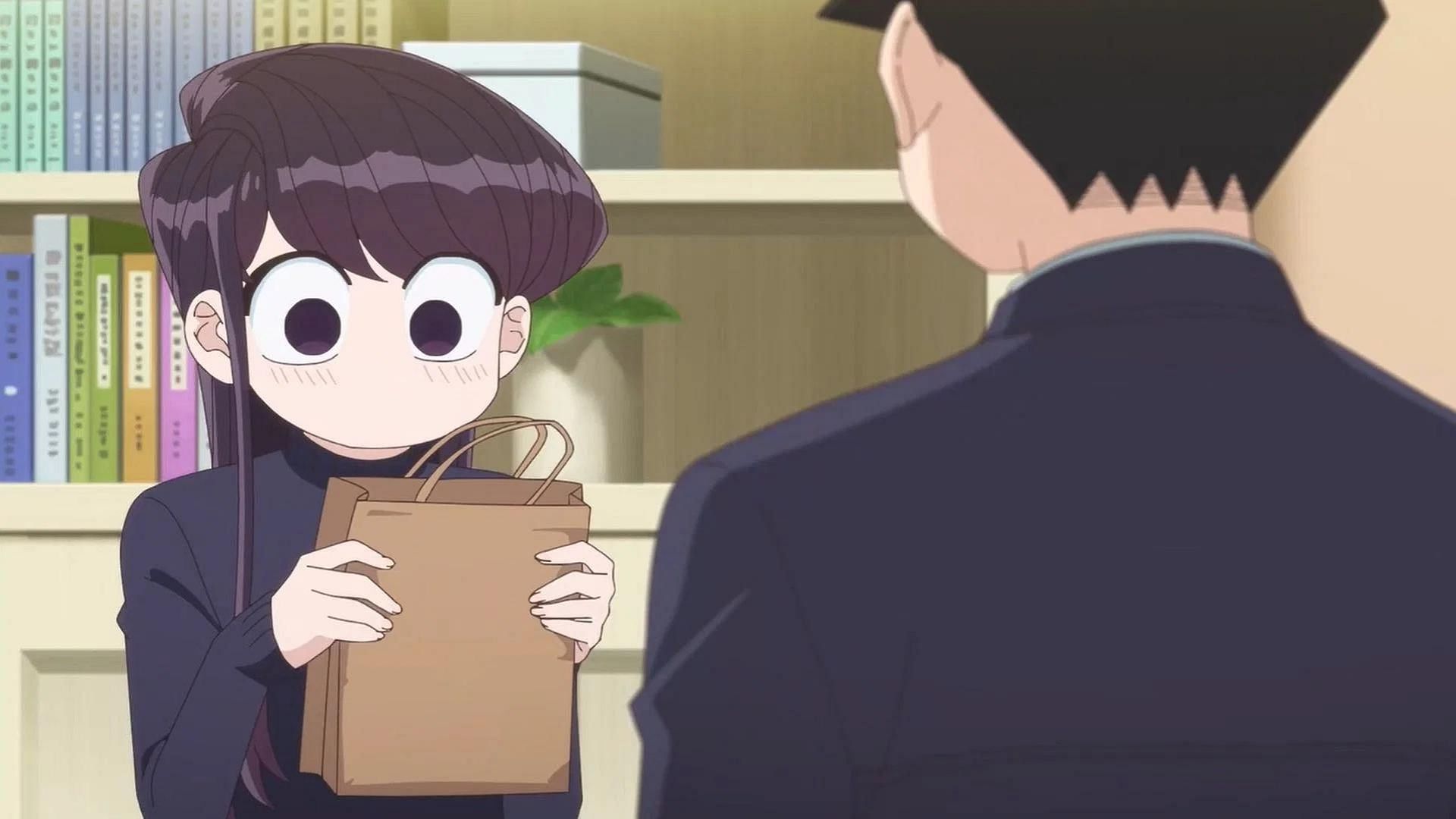 Komi as shown in the anime series (Image via Shogakunan, OLM)