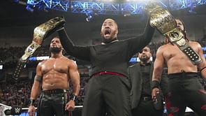 Solo Sikoa has a 2-word reaction after helping The Bloodline win the WWE Tag Team Titles ahead of SummerSlam