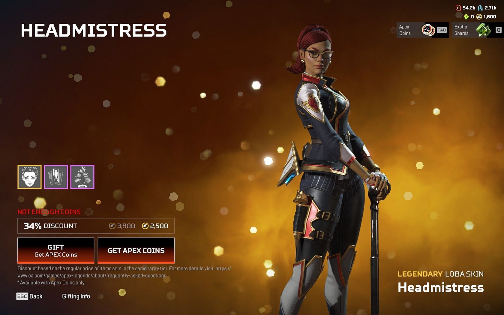 Headmistress Bundle featuring Loba (Image via EA)