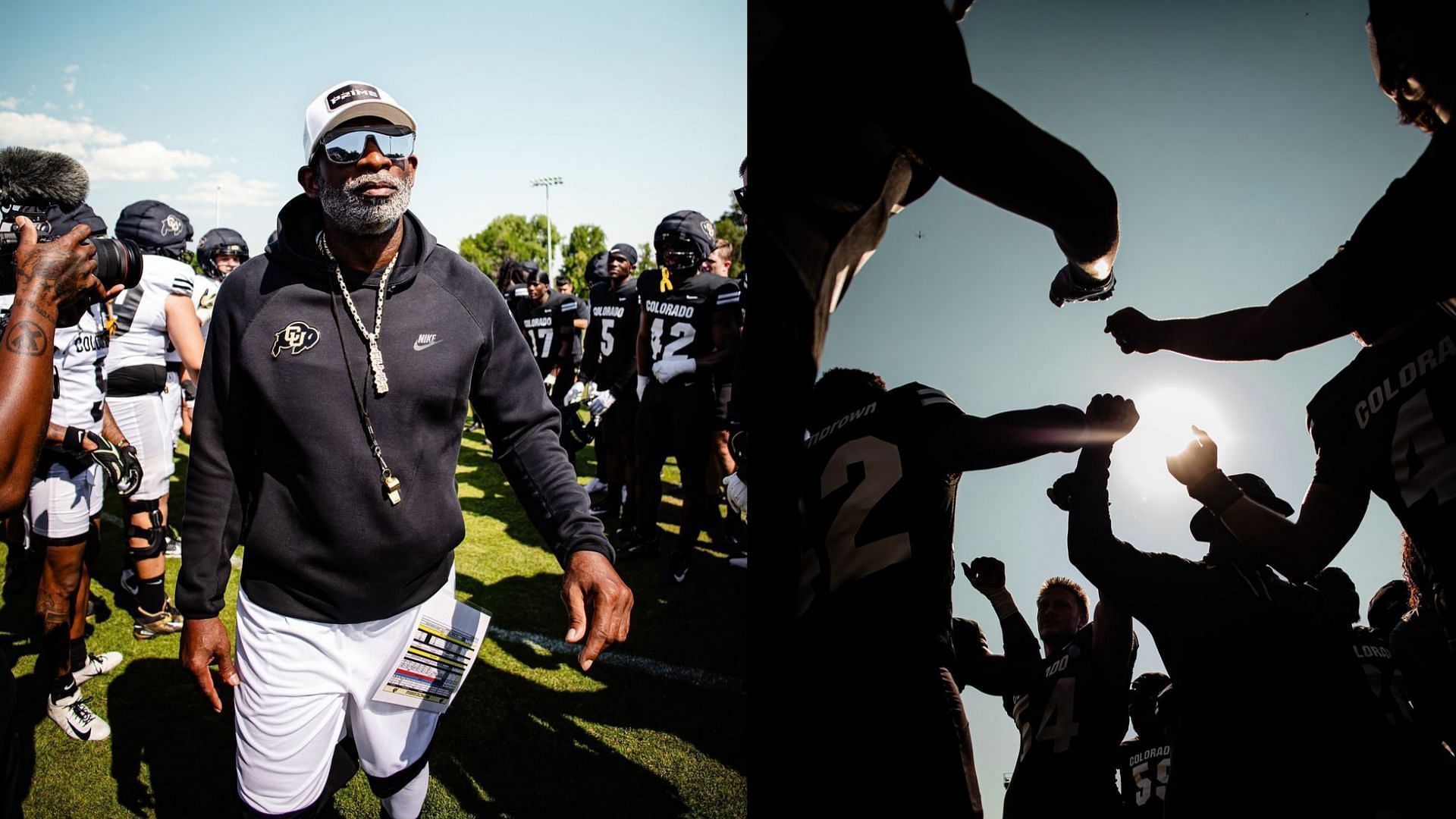 Colorado Buffaloes coach Deion Sanders 