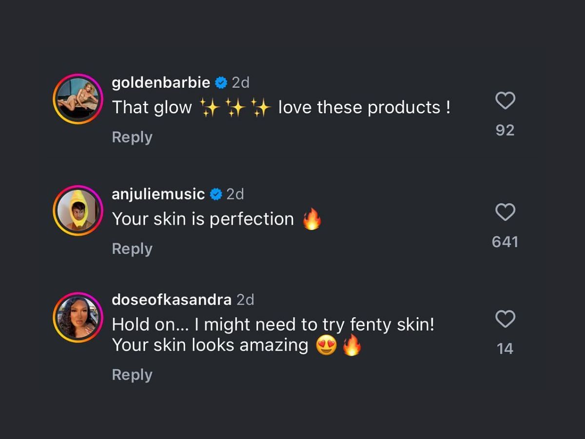 Netizens react to visuals for Fenty Skin campaign (Image via Instagram/@badgalriri)