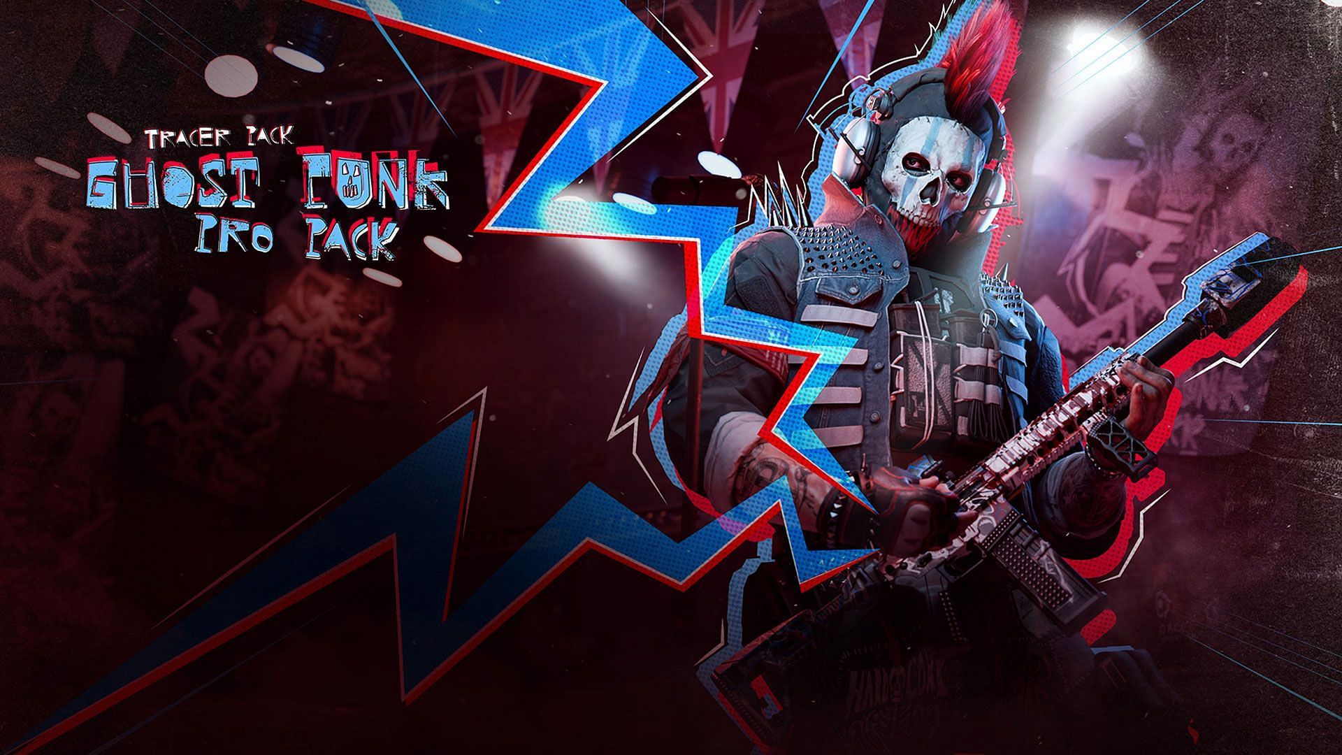 Ghost Punk Pro Pack in Warzone and MW3 Season 5 Reloaded (Image via Activision)