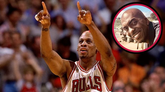 "This s**t is itchy - John Salley once revealed Dennis Rodman's Bulls jerseys were replicas of the official game unis