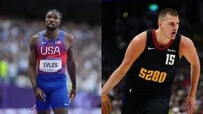 "He's gotten more recognition after he talked about NBA players": Ex-Warrior reacts to Noah Lyles' comments on Nikola Jokic