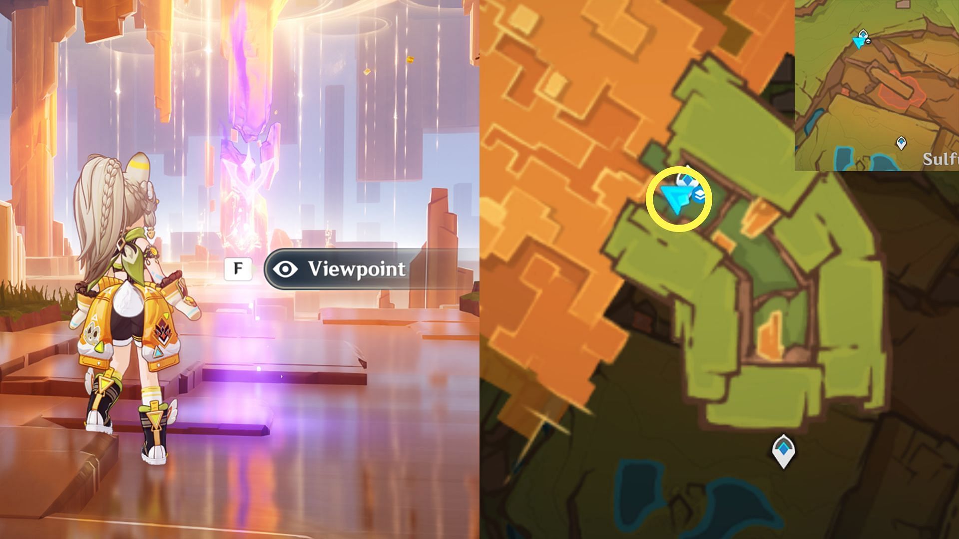 Location of Viewpoint #4 (Image via HoYoverse)