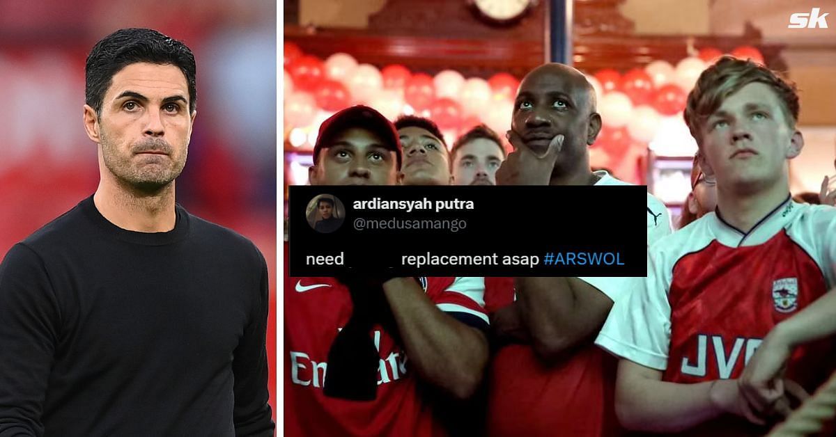 Arsenal fans have reacted on social media